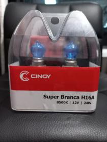 Lampada Super Branca H16 Psx 24w Homologada Pelo Inmetro