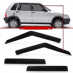 Jogo Calha de Chuva Uno Mille Fire Prêmio Elba Defletor 4 Portas