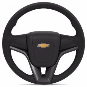 Volante S10 Blazer Silverado 95 a 12 Grafite Modelo Camaro Cruze Cubo Embutido Acionador Buzina