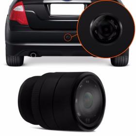 Câmera de Ré Colorida Multilaser Visão Noturna Para-choque
