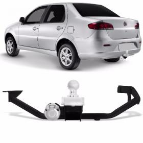 Engate Reboque Rabicho Siena 08 a 13 Cromado