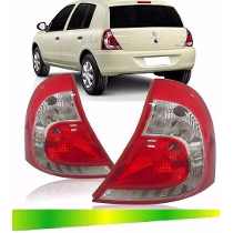 Par Lanterna Traseira Renault Clio Hatch 2013 2014 2015 2016