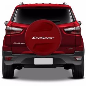 Capa Estepe Nova Ecosport 12 a 15 Vermelho Merlot com Contra Capa