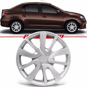 Calota Logan 2014 2015 Aro 14 Prata Aro de Pressão